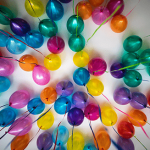 Feestje met ballonnen